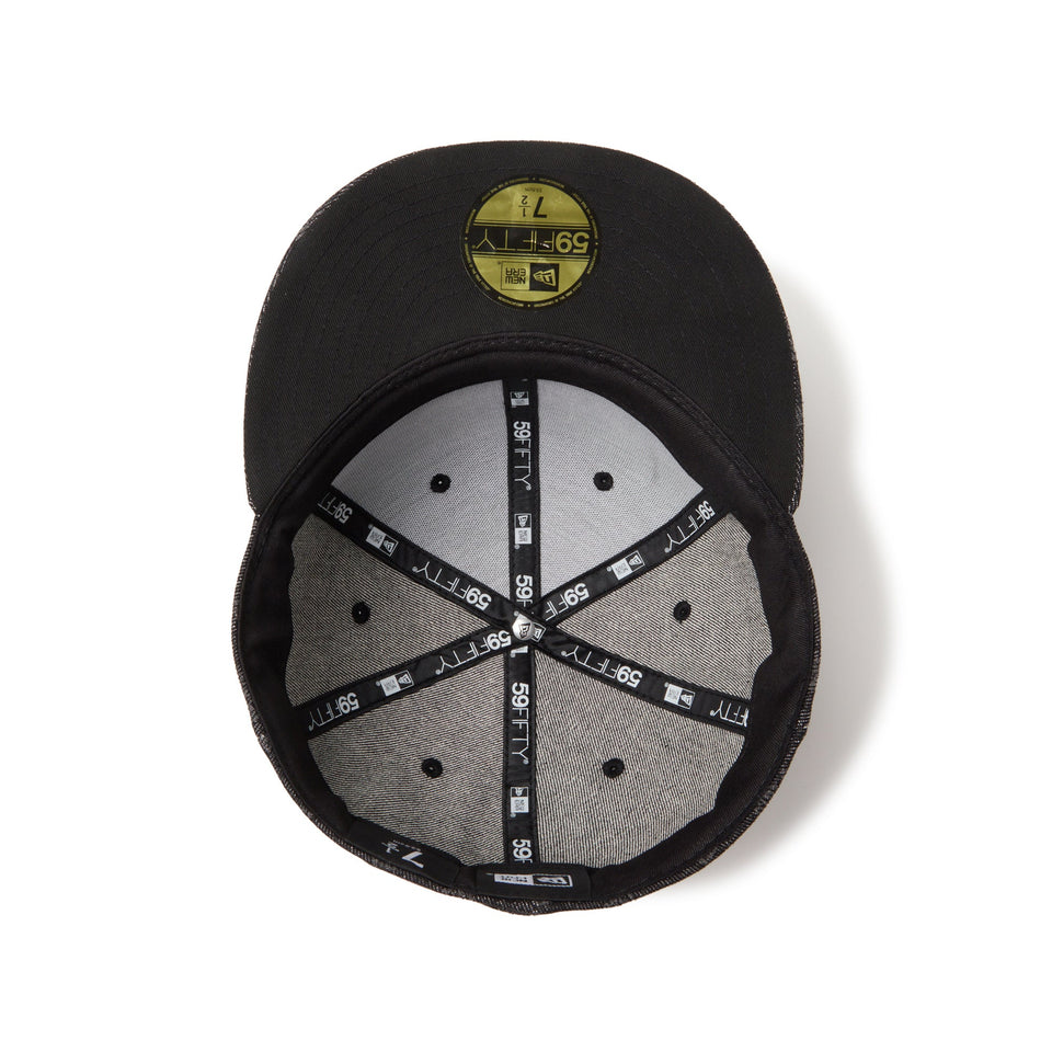 59FIFTY Laser Burn Out フレイムロゴ ブラック - 14668167 - 700 | NEW ERA ニューエラ公式オンラインストア