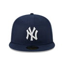 59FIFTY Linen ニューヨーク・ヤンキース ネイビー - 14541997 - 700 | NEW ERA ニューエラ公式オンラインストア