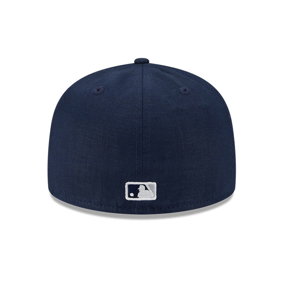 59FIFTY Linen ニューヨーク・ヤンキース ネイビー - 14541997 - 700 | NEW ERA ニューエラ公式オンラインストア