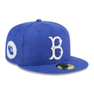 59FIFTY Linen ブルックリン・ドジャース ブルー - 14541998 - 700 | NEW ERA ニューエラ公式オンラインストア