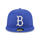 59FIFTY Linen ブルックリン・ドジャース ブルー - 14541998 - 700 | NEW ERA ニューエラ公式オンラインストア