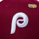 59FIFTY Local Dishes フィラデルフィア・フィリーズ フィリーチーズステーキサンドイッチ カーディナル - 14109874-700 | NEW ERA ニューエラ公式オンラインストア