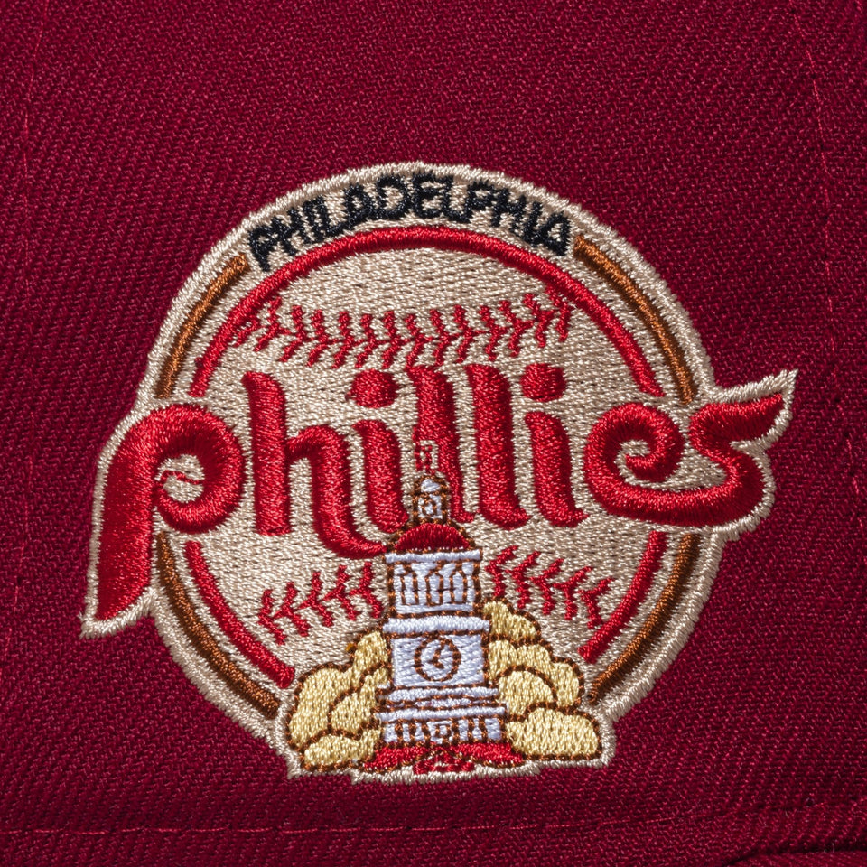 59FIFTY Local Dishes フィラデルフィア・フィリーズ フィリーチーズステーキサンドイッチ カーディナル - 14109874-700 | NEW ERA ニューエラ公式オンラインストア