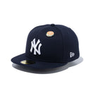 59FIFTY Local Dishes ニューヨーク・ヤンキース サーモンベーグル ネイビー - 14109886-700 | NEW ERA ニューエラ公式オンラインストア