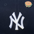 59FIFTY Local Dishes ニューヨーク・ヤンキース サーモンベーグル ネイビー - 14109886-700 | NEW ERA ニューエラ公式オンラインストア