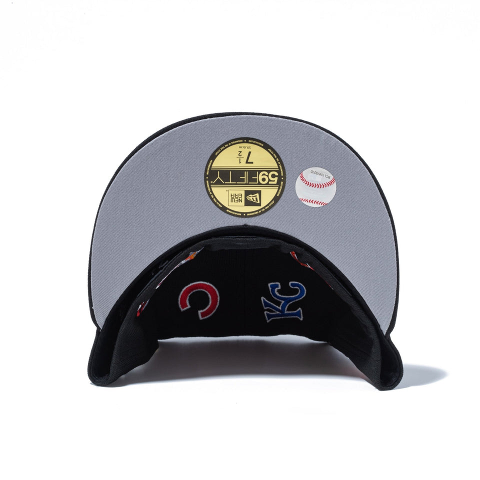 59FIFTY Logo Scramble MLB オールオーバー ブラック - 14734036 - 700 | NEW ERA ニューエラ公式オンラインストア