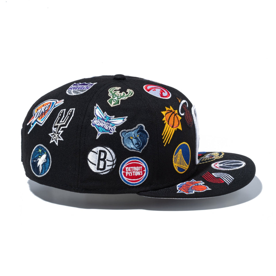 59FIFTY Logo Scramble NBA オールオーバー ブラック - 14734035 - 700 | NEW ERA ニューエラ公式オンラインストア