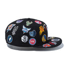 59FIFTY Logo Scramble NBA オールオーバー ブラック - 14734035 - 700 | NEW ERA ニューエラ公式オンラインストア