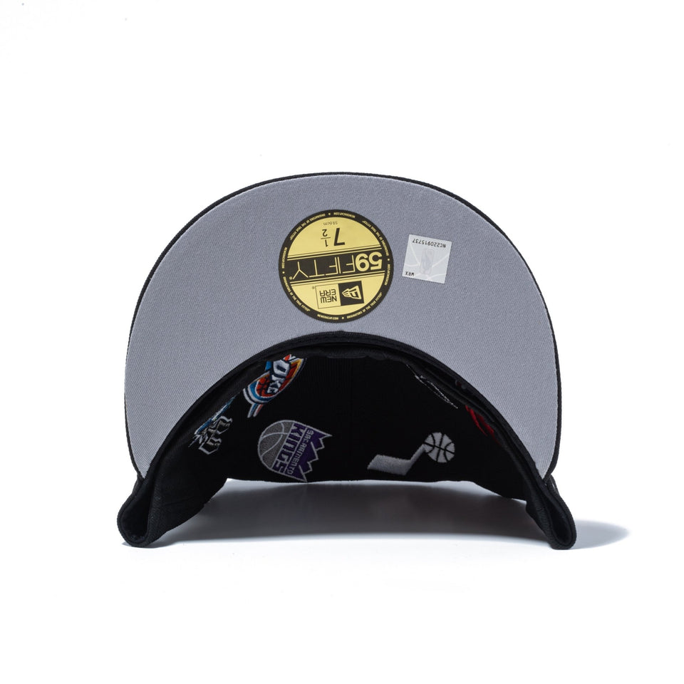 59FIFTY Logo Scramble NBA オールオーバー ブラック - 14734035 - 700 | NEW ERA ニューエラ公式オンラインストア