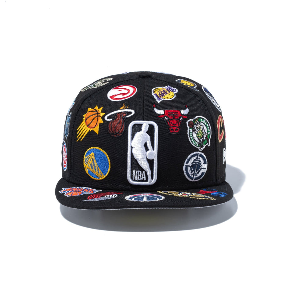 59FIFTY Logo Scramble NBA オールオーバー ブラック - 14734035 - 700 | NEW ERA ニューエラ公式オンラインストア