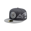59FIFTY Looney Tunes バッグス・バニー グラファイト | ニューエラ