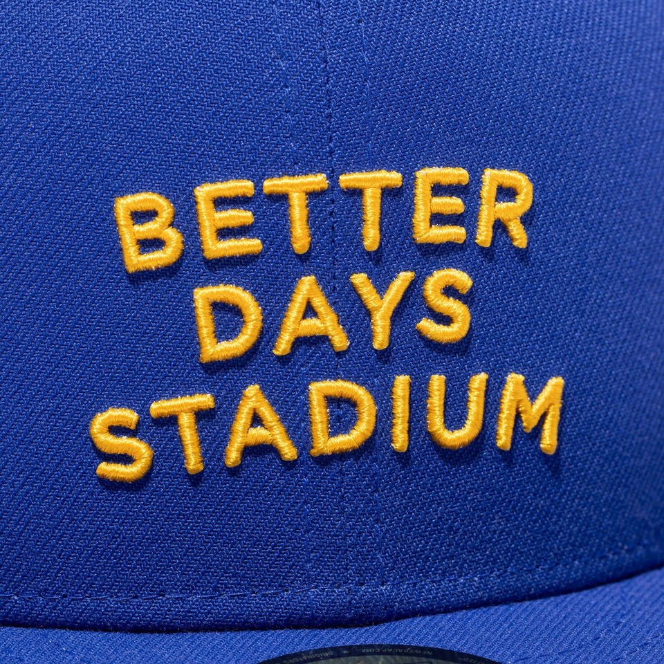 59FIFTY marka x BETTER DAYS STADIUM ブルー - 14371600-700 | NEW ERA ニューエラ公式オンラインストア