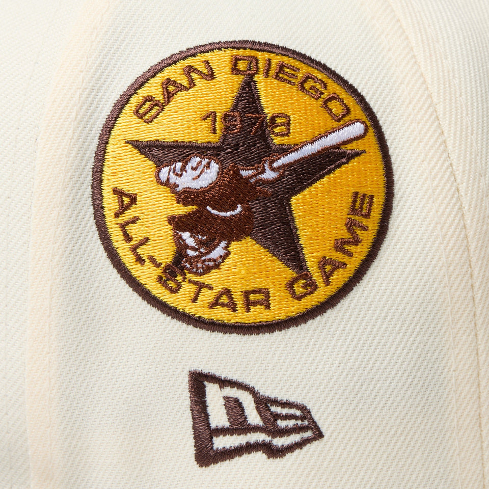 59FIFTY MLB 2 - Tone サンディエゴ・パドレス クーパーズタウン ワインコルク バーントウッドバイザー - 14668158 - 700 | NEW ERA ニューエラ公式オンラインストア