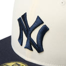 59FIFTY MLB 2 - Tone ニューヨーク・ヤンキース クーパーズタウン ワインコルク ネイビーバイザー - 14668159 - 700 | NEW ERA ニューエラ公式オンラインストア