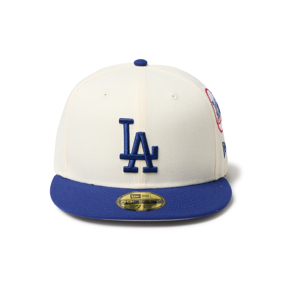 59FIFTY MLB 2 - Tone ロサンゼルス・ドジャース クーパーズタウン ワインコルク ダークロイヤルバイザー - 14668160 - 700 | NEW ERA ニューエラ公式オンラインストア