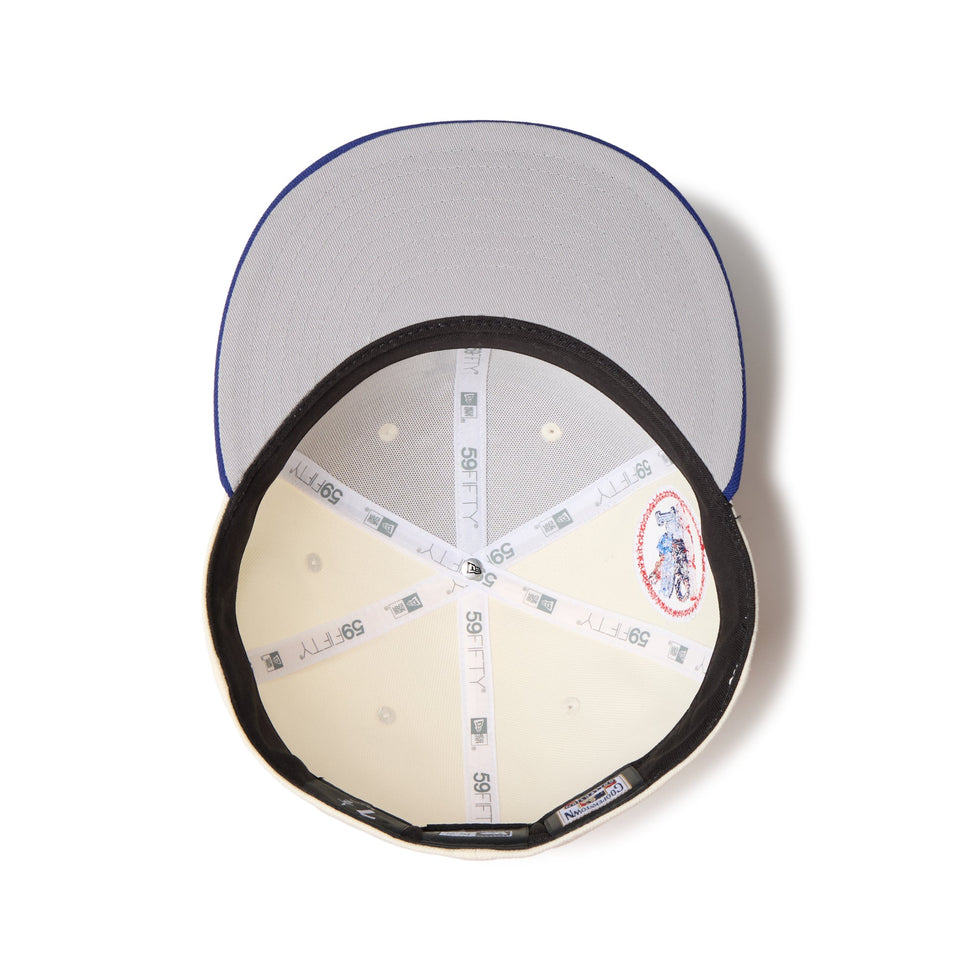59FIFTY MLB 2 - Tone ロサンゼルス・ドジャース クーパーズタウン ワインコルク ダークロイヤルバイザー - 14668160 - 700 | NEW ERA ニューエラ公式オンラインストア