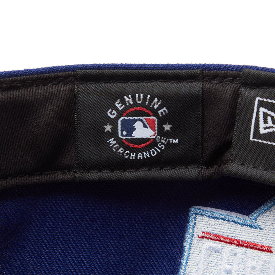 ロイヤルドロー　3枚 59FIFTY MLB Allover ロサンゼルス・ドジャース ダークロイヤル