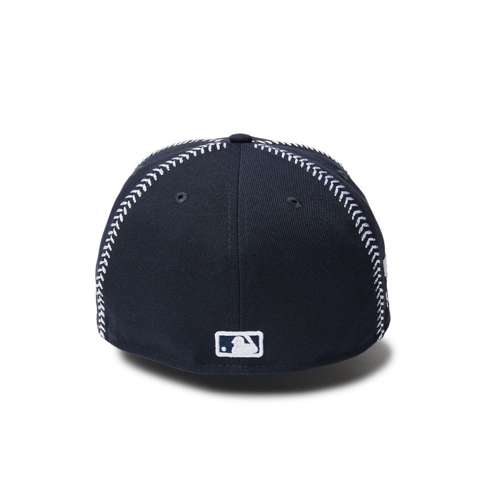59FIFTY MLB Ball Stitch ニューヨーク・ヤンキース ネイビー