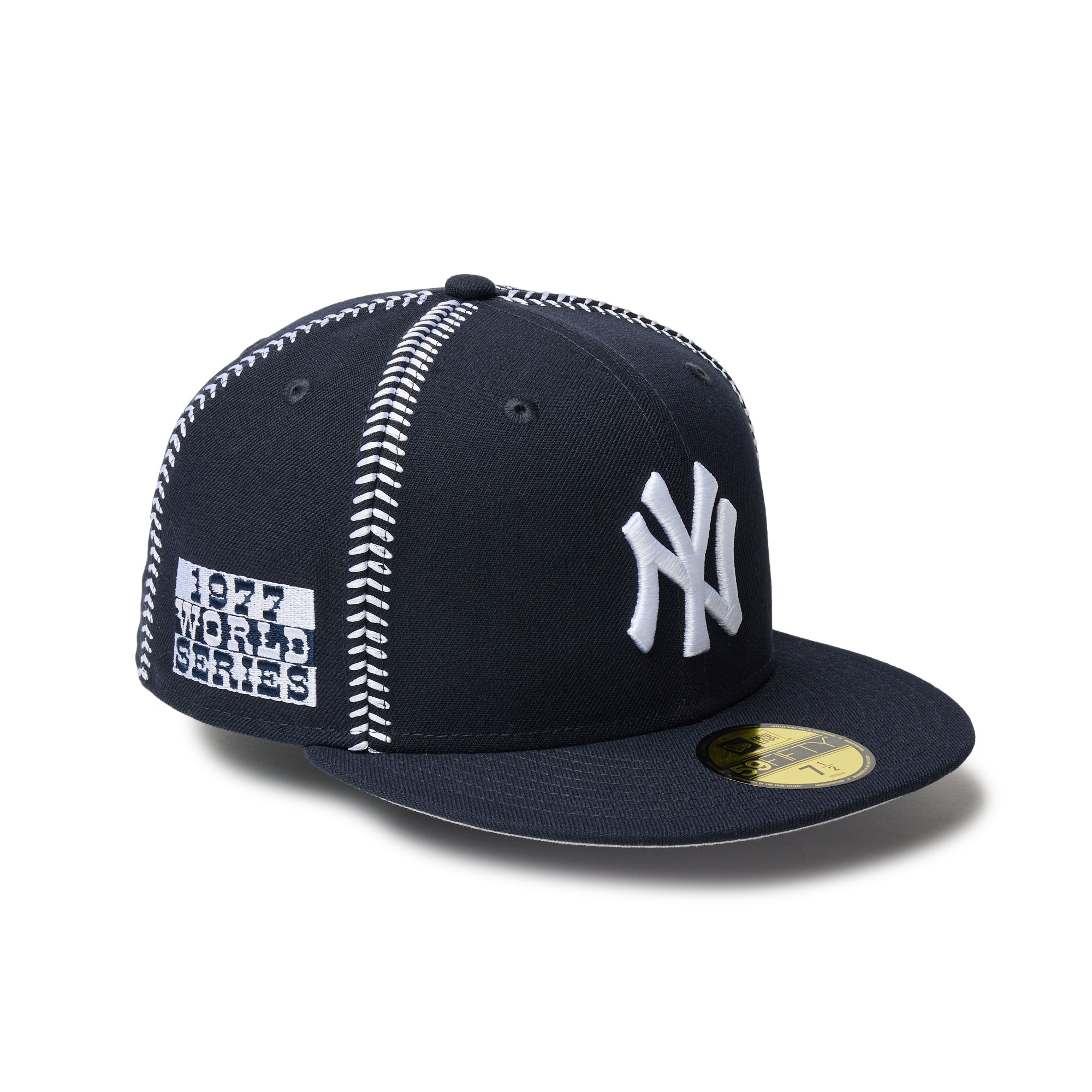 59FIFTY MLB Ball Stitch ニューヨーク・ヤンキース ネイビー