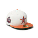 59FIFTY MLB Cooperstown 2 - Tone ヒューストン・アストロズ クローム/ファイトオレンジ - 14307676 - 700 | NEW ERA ニューエラ公式オンラインストア