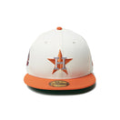 59FIFTY MLB Cooperstown 2 - Tone ヒューストン・アストロズ クローム/ファイトオレンジ - 14307676 - 700 | NEW ERA ニューエラ公式オンラインストア