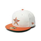 59FIFTY MLB Cooperstown 2 - Tone ヒューストン・アストロズ クローム/ファイトオレンジ - 14307676 - 700 | NEW ERA ニューエラ公式オンラインストア