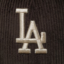 59FIFTY MLB Corduroy コーデュロイ ロサンゼルス・ドジャース ダークブラウン - 14307721 - 700 | NEW ERA ニューエラ公式オンラインストア