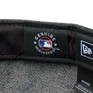 59FIFTY MLB Denim 2 - Tone サンディエゴ・パドレス ウォッシュド ブラックデニム バーントウッドバイザー - 14388866 - 700 | NEW ERA ニューエラ公式オンラインストア