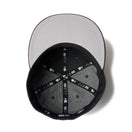59FIFTY MLB Denim 2 - Tone サンディエゴ・パドレス ウォッシュド ブラックデニム バーントウッドバイザー - 14388866 - 700 | NEW ERA ニューエラ公式オンラインストア