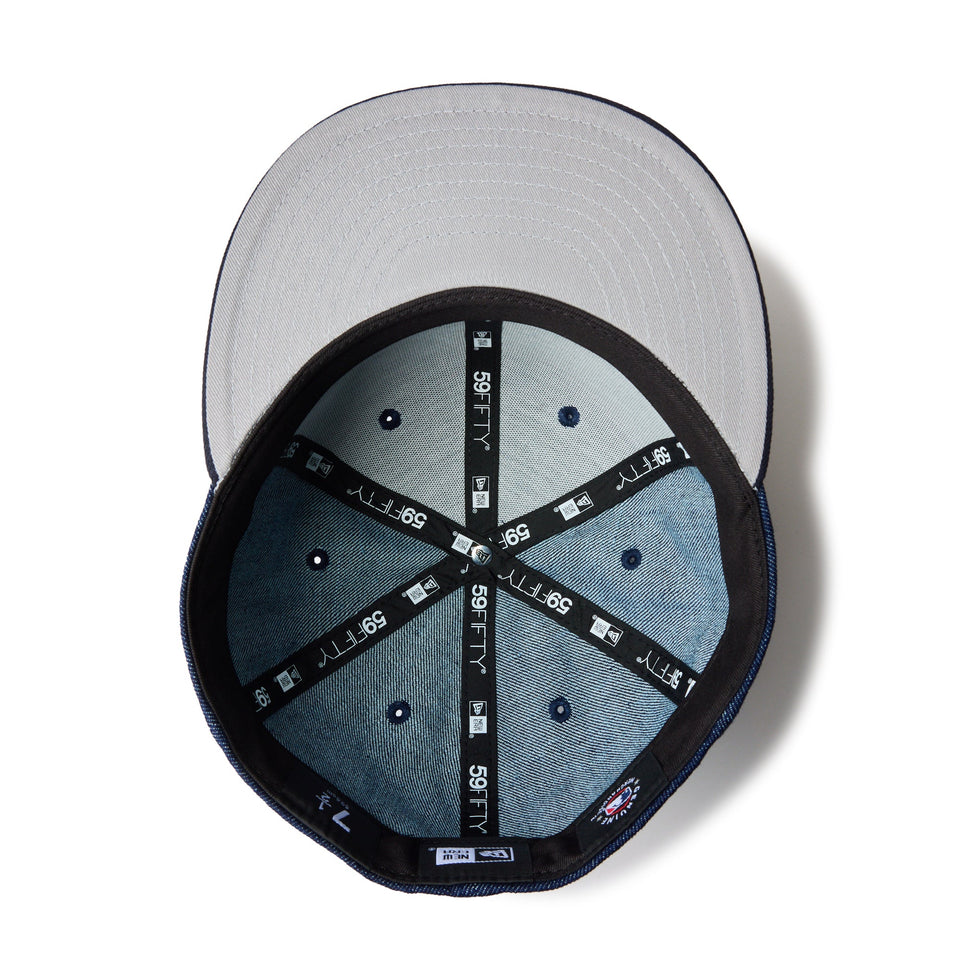59FIFTY MLB Denim 2-Tone ニューヨーク・ヤンキース インディゴ