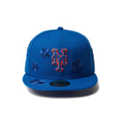 59FIFTY MLB Flower Embroidery ニューヨーク・メッツ ブライトロイヤル - 14307699 - 700 | NEW ERA ニューエラ公式オンラインストア