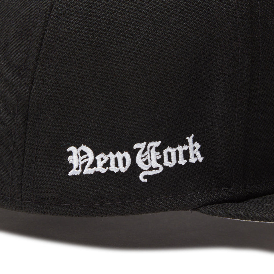 59FIFTY MLB Old English ニューヨーク・メッツ ブラック