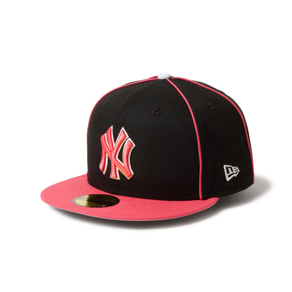 59FIFTY MLB Piping 2Tone ニューヨーク・ヤンキース ブラック
