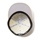 59FIFTY MLB Piping 2Tone ロサンゼルス・ドジャース クローム/Aゴールド - 14668149 - 700 | NEW ERA ニューエラ公式オンラインストア