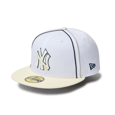 59FIFTY ホワイトキャップ サイズ8 MLBロゴ 59FIFTY ホワイトキャップ サイズ8 MLBロゴ 59FIFTY ホワイトキャップ