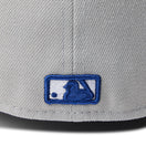 59FIFTY MLB Taping ロサンゼルス・ドジャース グレー ダークロイヤルバイザー - 14388851 - 700 | NEW ERA ニューエラ公式オンラインストア