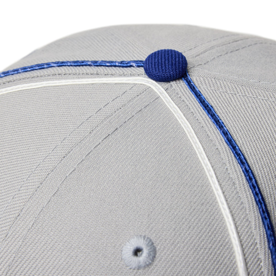 59FIFTY MLB Taping ロサンゼルス・ドジャース グレー ダークロイヤルバイザー - 14388851 - 700 | NEW ERA ニューエラ公式オンラインストア