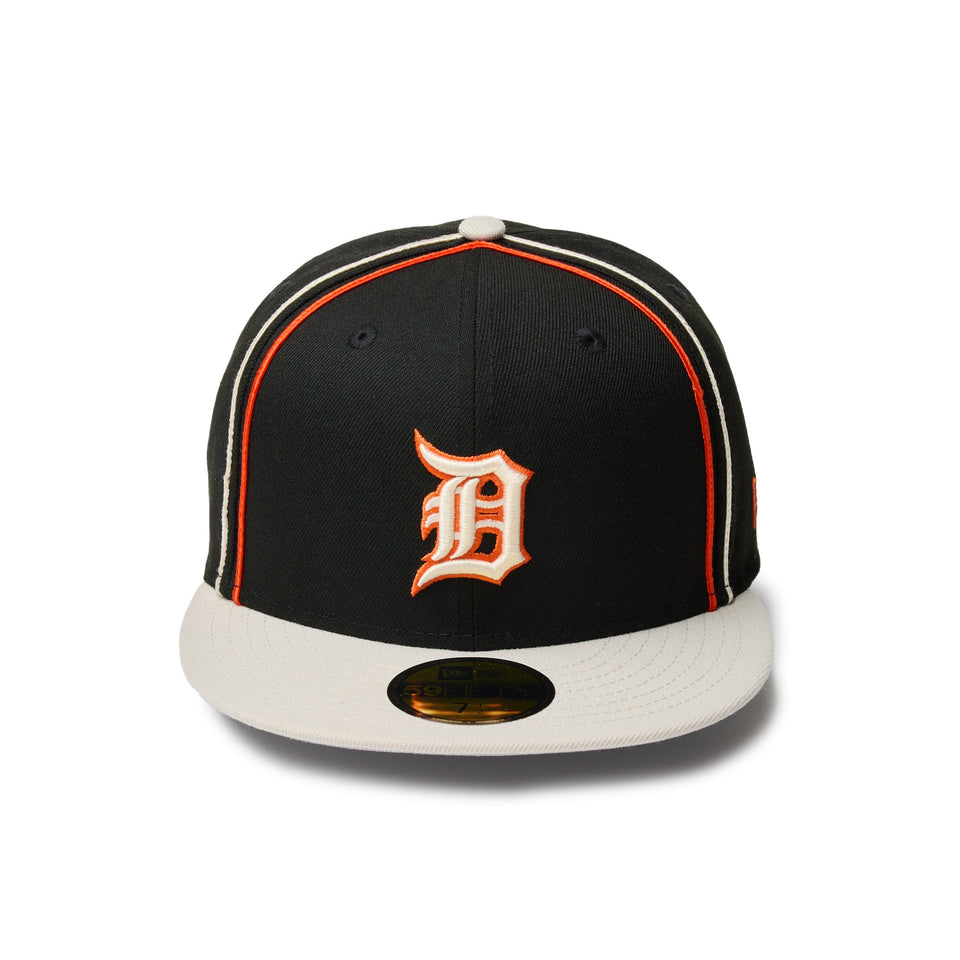 59FIFTY MLB Taping デトロイト・タイガース ブラック ストーン