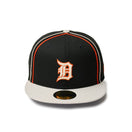 59FIFTY MLB Taping デトロイト・タイガース ブラック ストーンバイザー - 14388852 - 700 | NEW ERA ニューエラ公式オンラインストア
