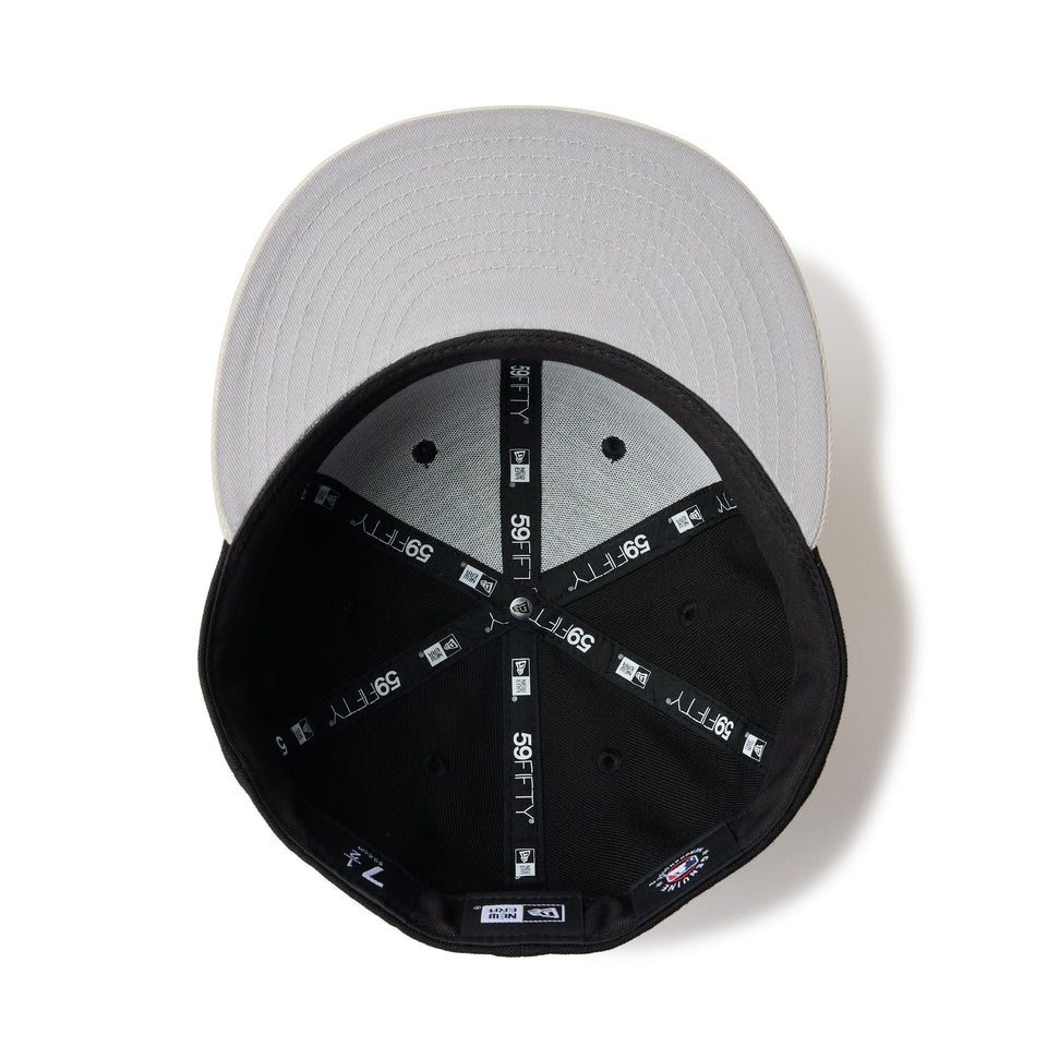59FIFTY MLB Taping デトロイト・タイガース ブラック ストーンバイザー - 14388852 - 700 | NEW ERA ニューエラ公式オンラインストア