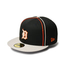 59FIFTY MLB Taping デトロイト・タイガース ブラック ストーンバイザー - 14388852 - 700 | NEW ERA ニューエラ公式オンラインストア