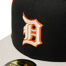 59FIFTY MLB Taping デトロイト・タイガース ブラック ストーンバイザー - 14388852 - 700 | NEW ERA ニューエラ公式オンラインストア