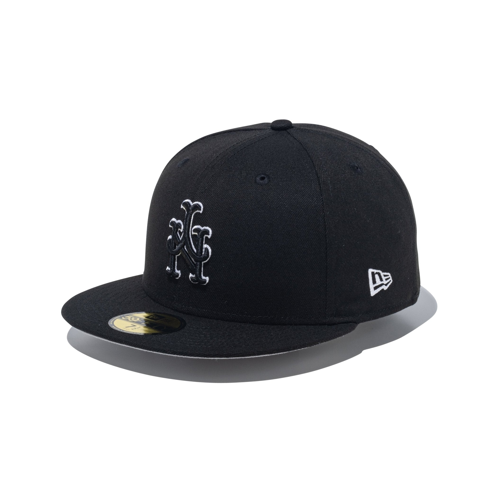 人気新品入荷 59FIFTY MLB Upside Down ニューヨーク・メッツ ブラック 帽子