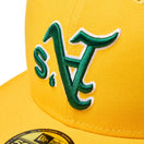 59FIFTY MLB Upside Down オークランド・アスレチックス Aゴールド - 14388820 - 700 | NEW ERA ニューエラ公式オンラインストア