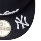 59FIFTY MLB Visor Logo ニューヨーク・ヤンキース ネイビー - 14307683 - 700 | NEW ERA ニューエラ公式オンラインストア