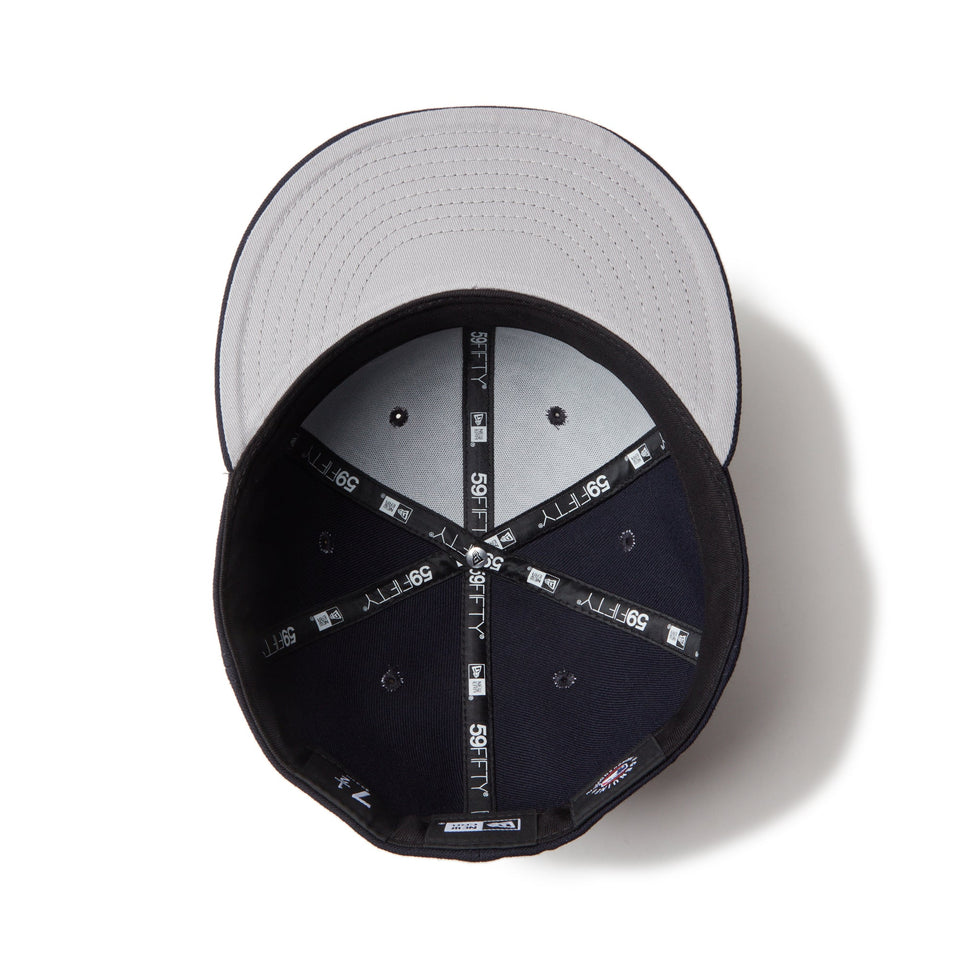 59FIFTY MLB Visor Logo ニューヨーク・ヤンキース ネイビー - 14307683 - 700 | NEW ERA ニューエラ公式オンラインストア