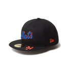 59FIFTY MLB Visor Logo ニューヨーク・メッツ ブラック - 14307684 - 700 | NEW ERA ニューエラ公式オンラインストア