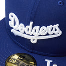 59FIFTY MLB Visor Logo ロサンゼルス・ドジャース ダークロイヤル - 14307685 - 700 | NEW ERA ニューエラ公式オンラインストア
