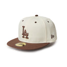 59FIFTY MLB Wool Visor ロサンゼルス・ドジャース クローム ブラウンバイザー - 14307679 - 700 | NEW ERA ニューエラ公式オンラインストア