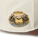 59FIFTY MLB Wool Visor ロサンゼルス・ドジャース クローム ブラウンバイザー - 14307679 - 700 | NEW ERA ニューエラ公式オンラインストア